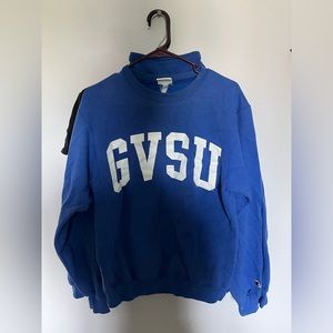 GVSU Collegiate Wear (4 bundle 3 crewneck(s) + hooded sweatshirt!)💙🤍 excellent